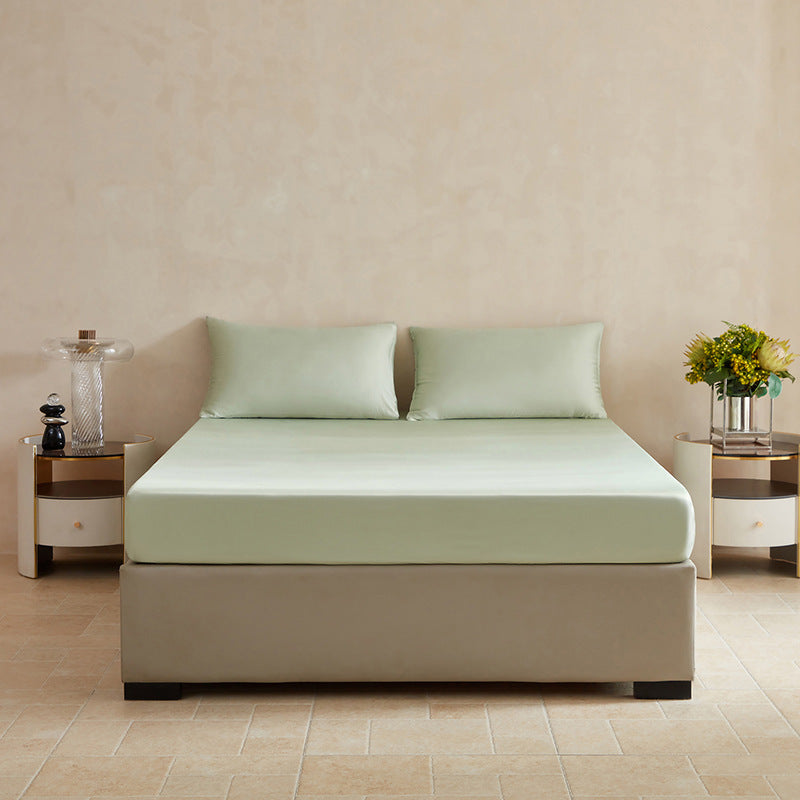 Bamboo Fiber Fitted Sheet and Duvet Cover Set