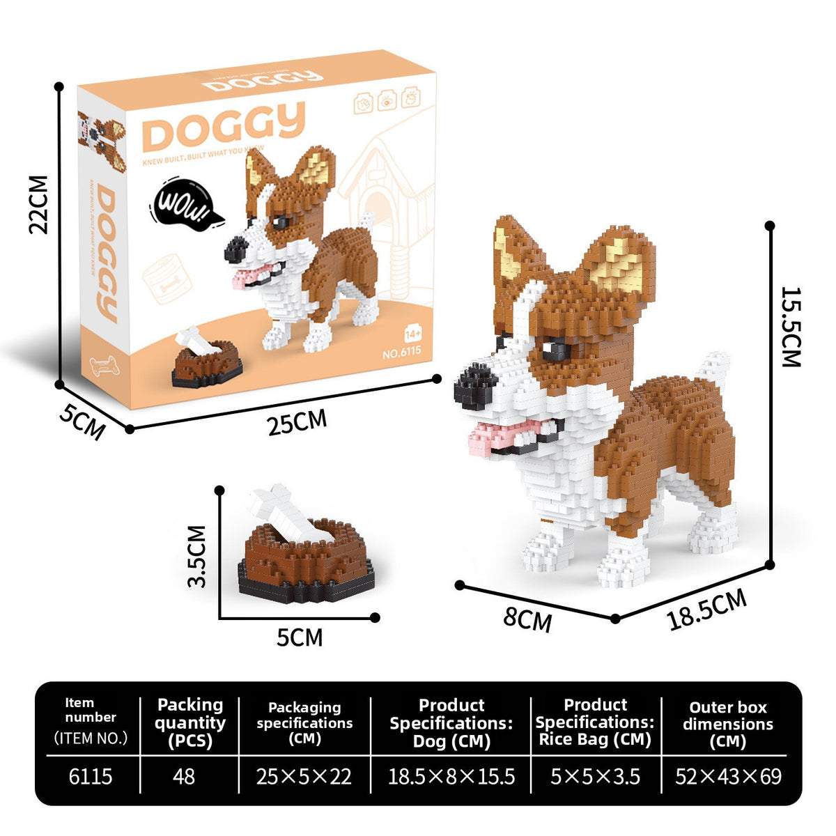Dog Breed Building Block