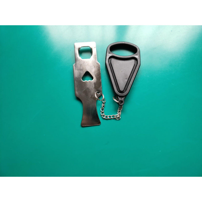 Portable door latch lock