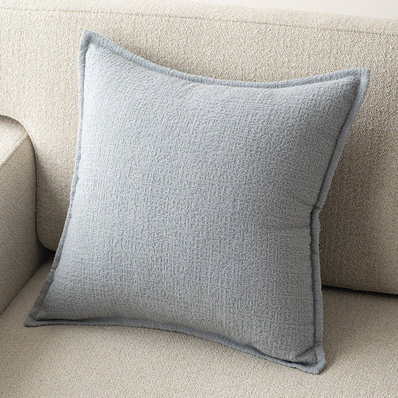 Solid Color Linen Sofa Cushion Cover