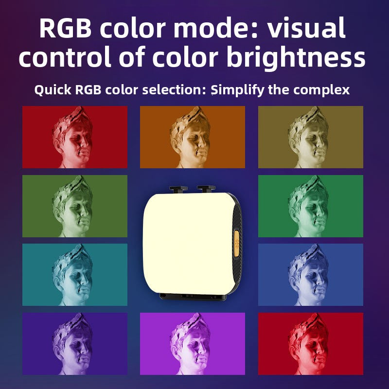 Portable RGB Photography Fill Light