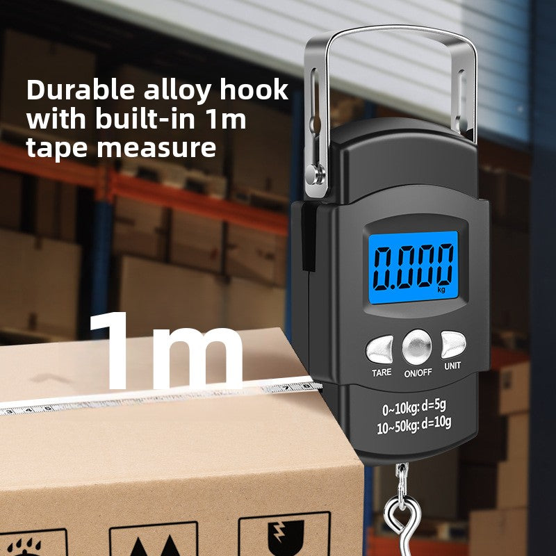 Portable Electronic Scale with Tape Measure