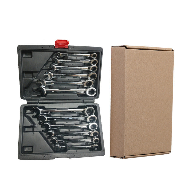 Plastic box dual-purpose ratchet wrench