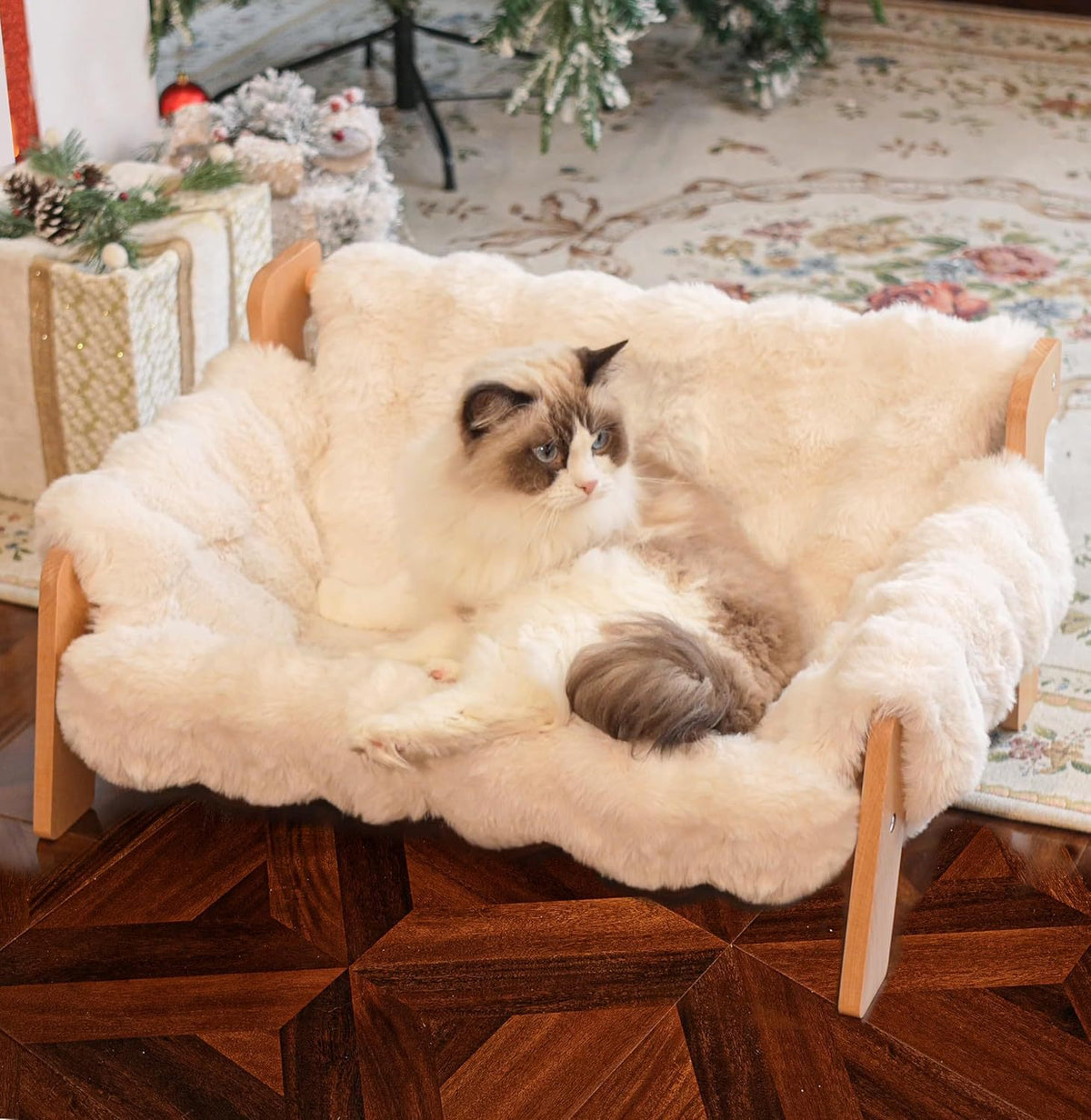 Wooden Cat Sofa