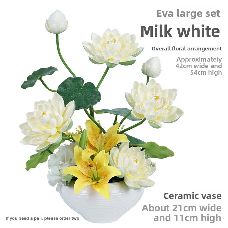 Artificial silk flowers