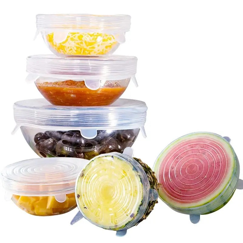 Food Grade Silicone Fresh Keeping Lids