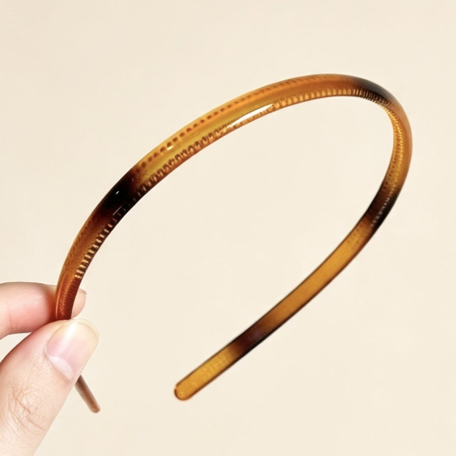 Plastic Headband Thin Edge Hair Accessory