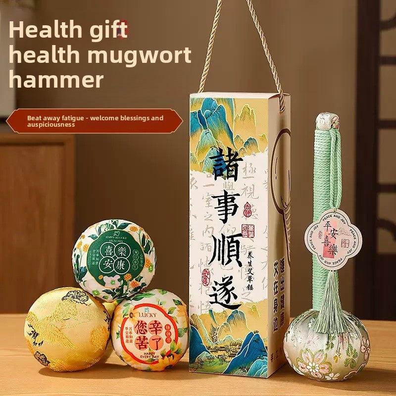 Mugwort Massage Hammer Gift Set
