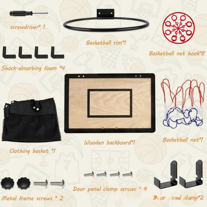 Dual Function Hanging Laundry Basket