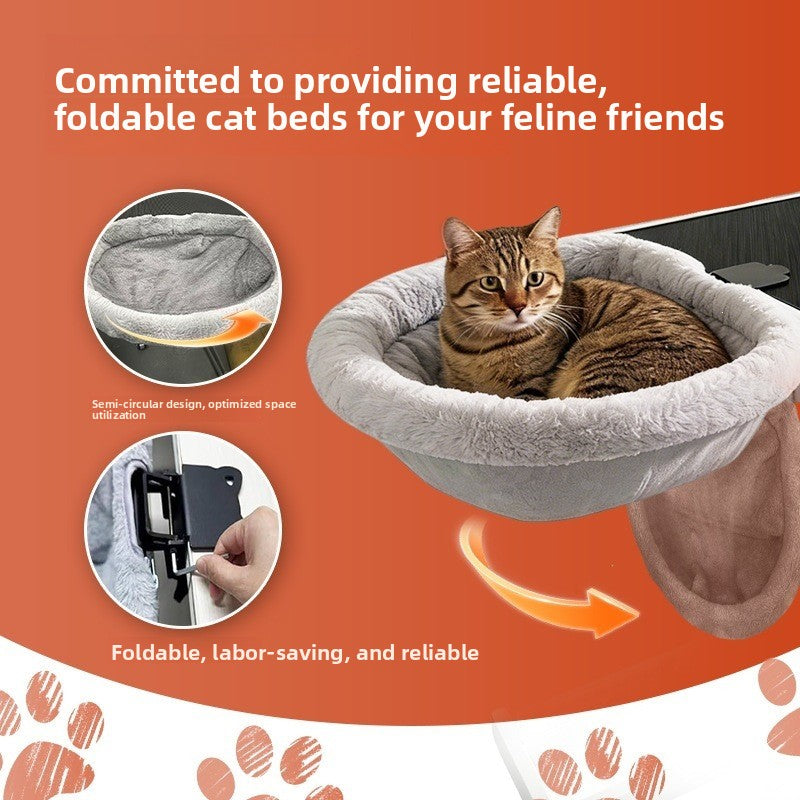Foldable Desk Cat Bed