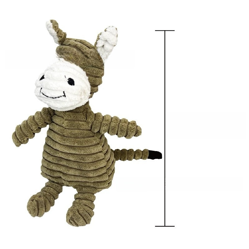 Pet dog plush sound-making toy