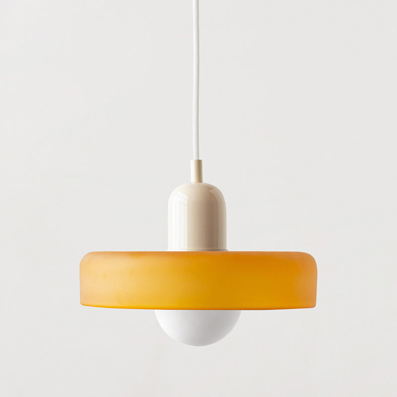 Nordic minimalist bedside glass lamp