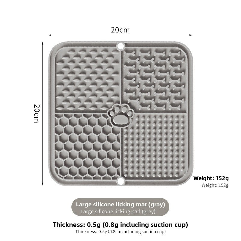 Dog Lick Mat Feeding Pad