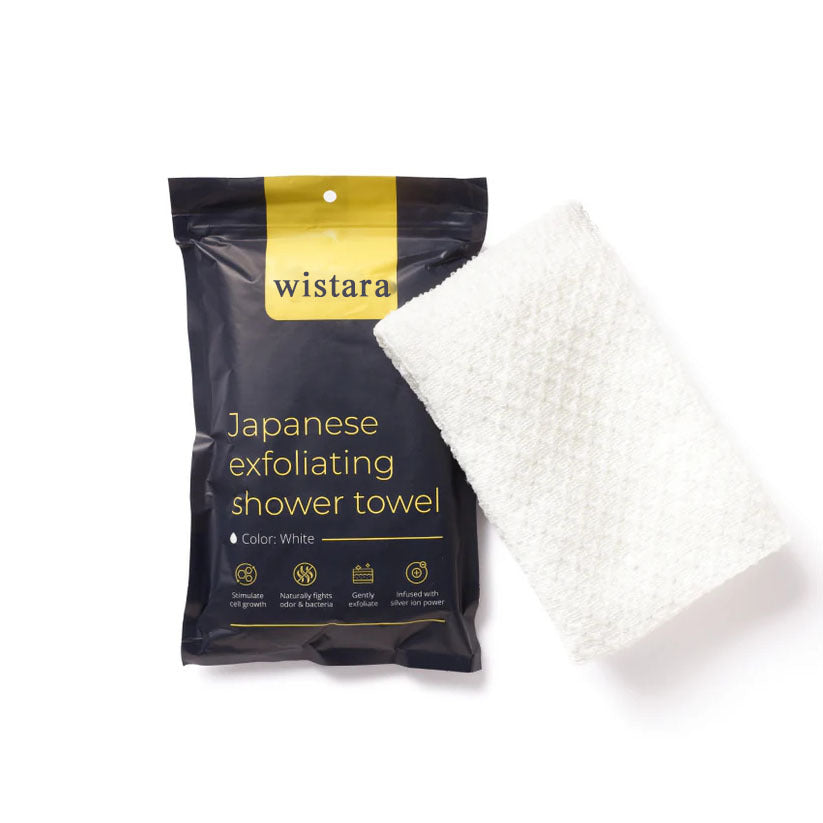 Exfoliating Face and Body Scrub Washcloth