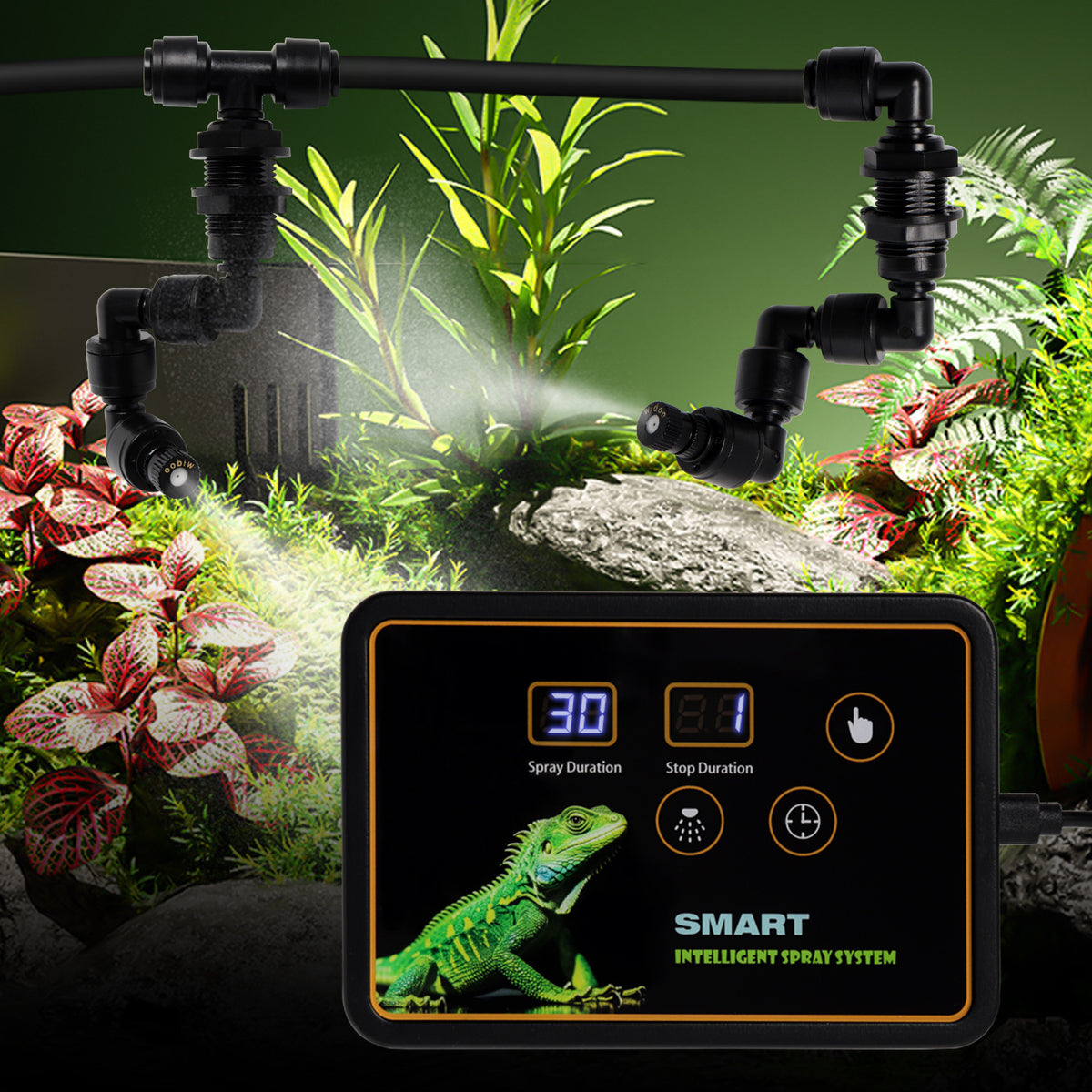 Programmable Reptile Terrarium Mist Spray System