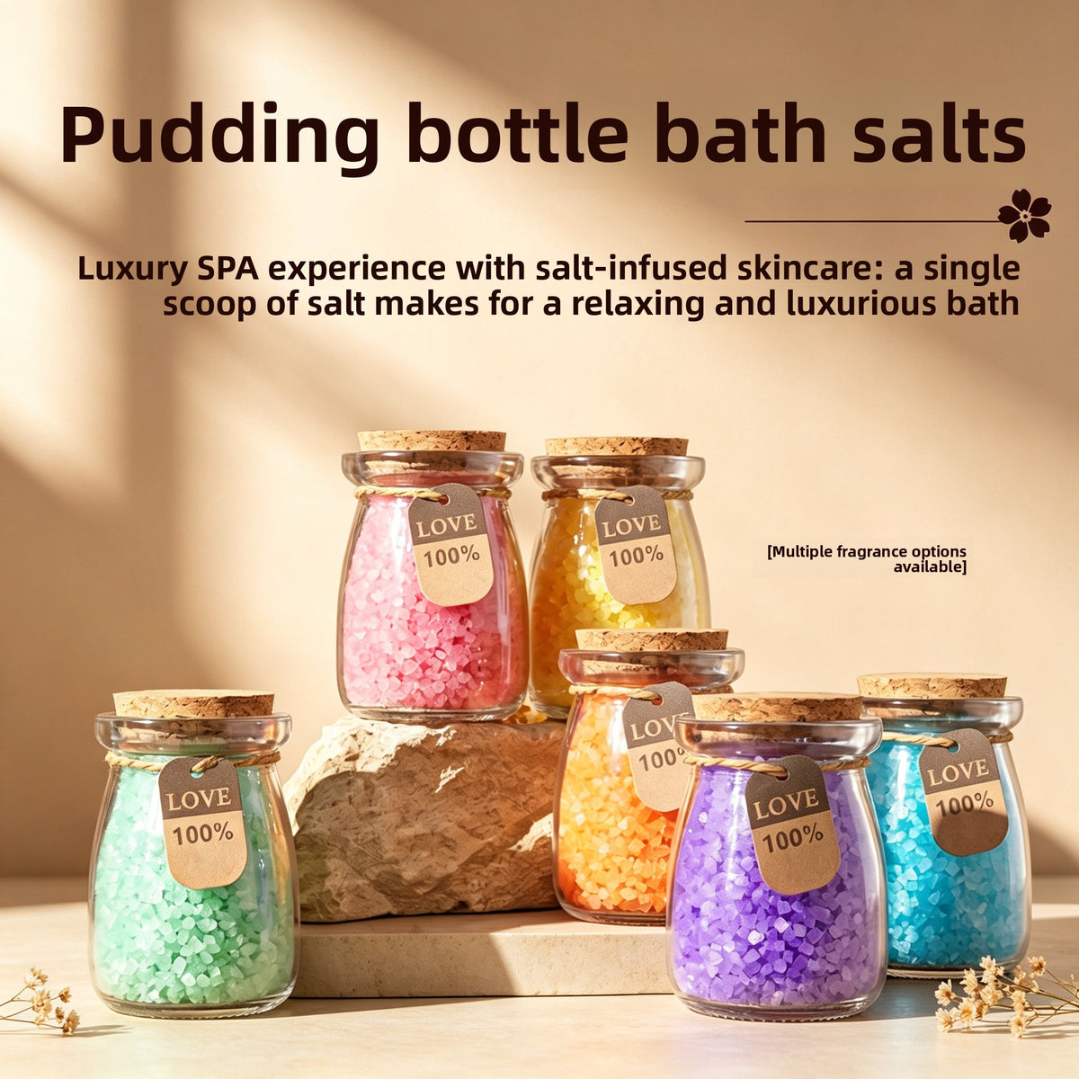 Himalayan Sea Salt Aromatherapy Bath Scrub