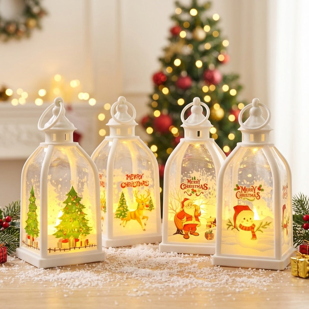 Portable Christmas LED Lantern