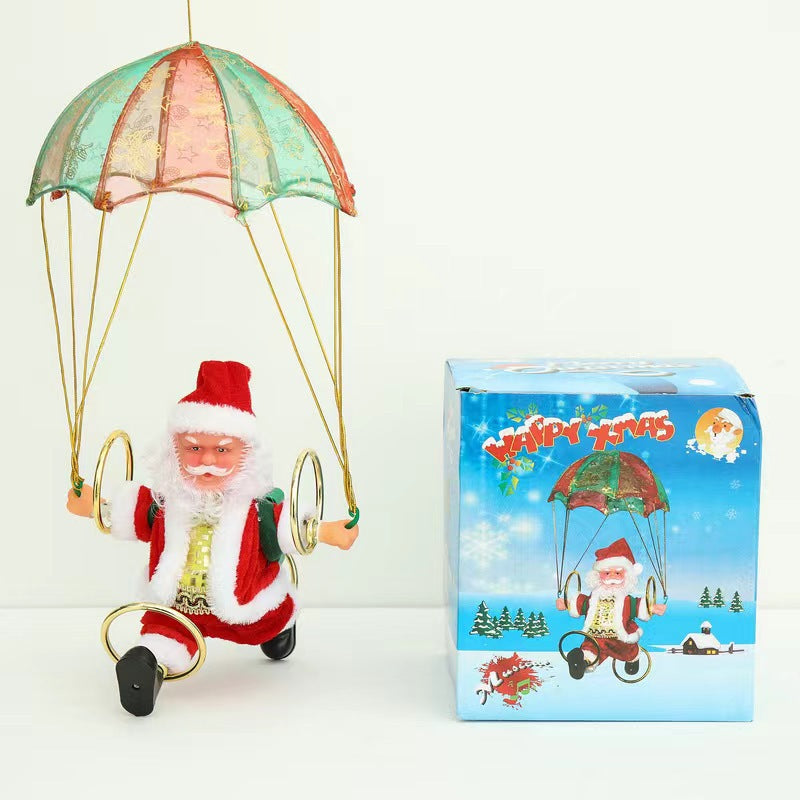 Christmas Decoration Electric Ladder Santa