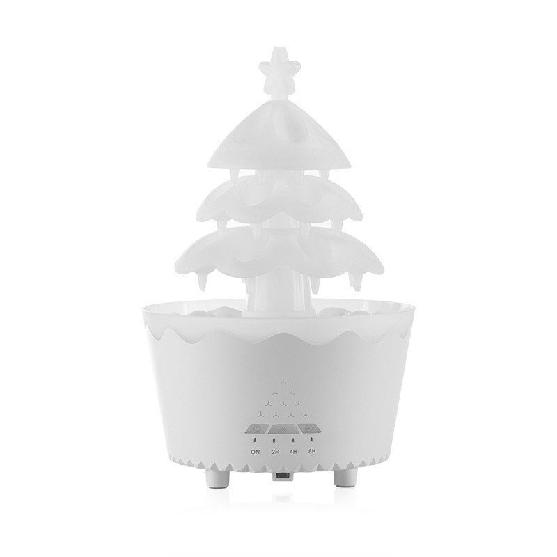 Rotating raindrop lucky Christmas tree aromatherapy machine