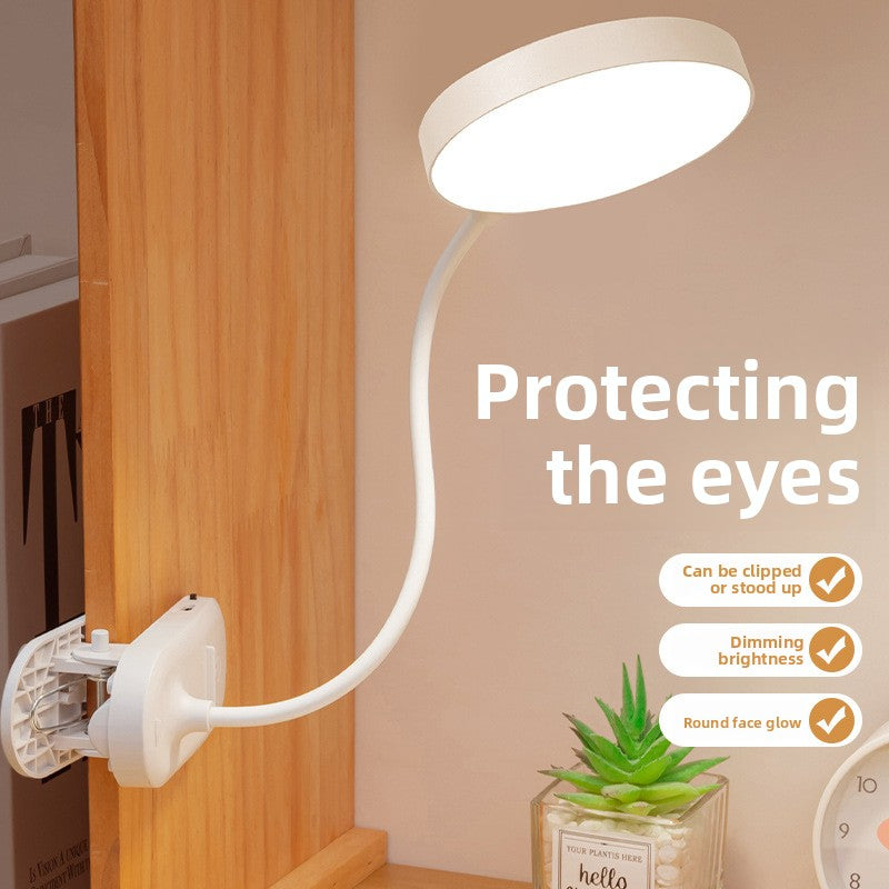 Eye-Friendly Clip-On Office Desk Lamp