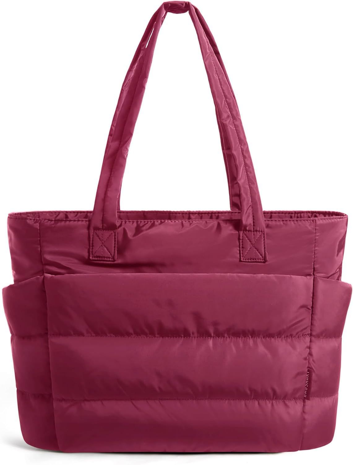 Women's Large Capacity Polyester Shoulder Tote Bag Laptop Travel Handbag