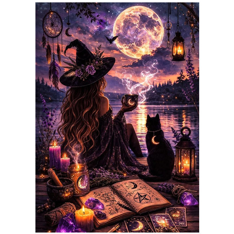 5D Diamond Painting Halloween Decoration DIY Craft