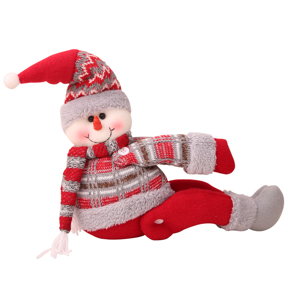 Christmas Curtain Decoration Buckle Cartoon Doll Clip