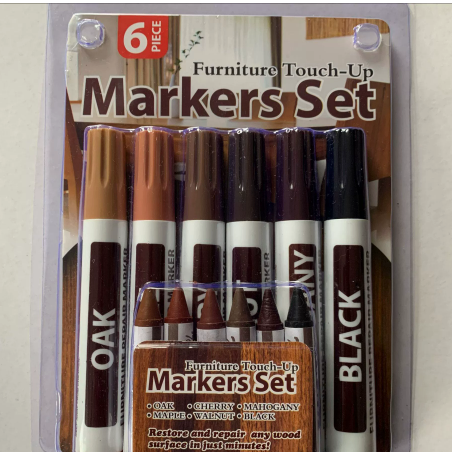 Furniture scratch repair marker