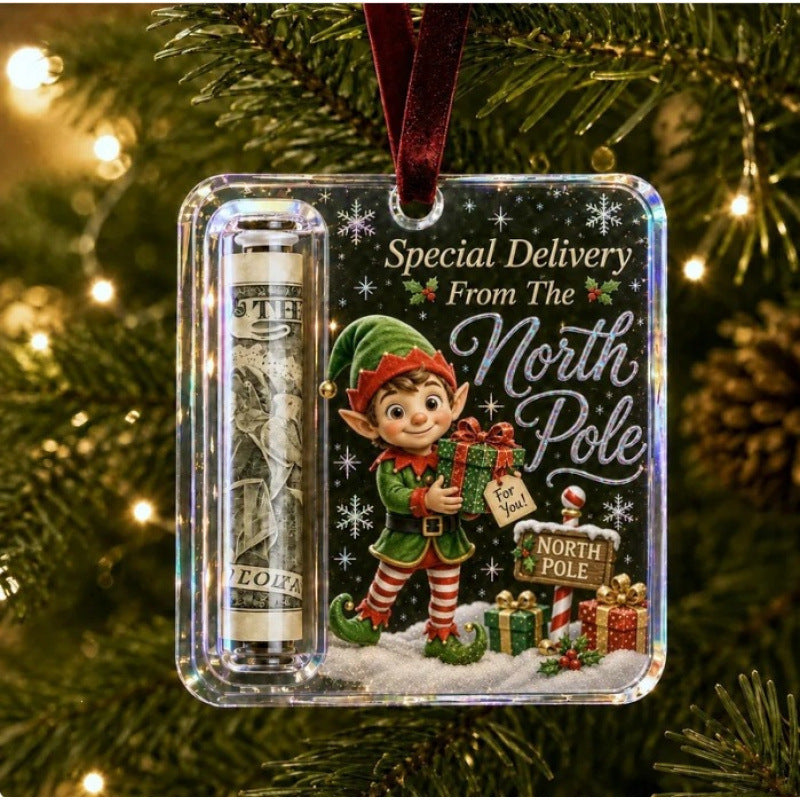 Christmas acrylic decoration pendants