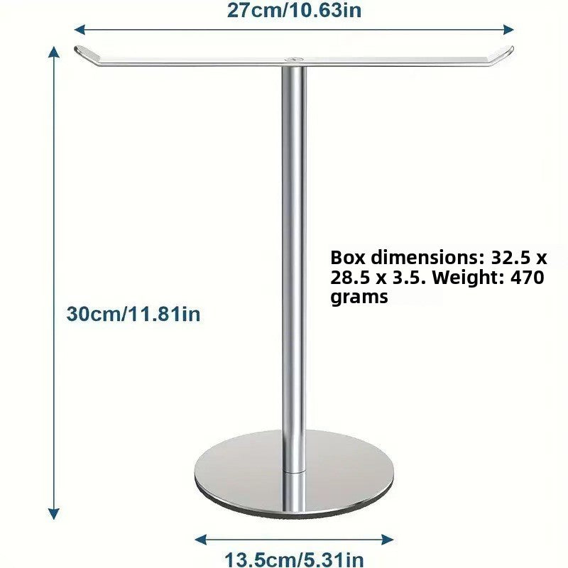Towel Bar Round Bottom Square Bottom Self-adhesive Simple Towel Rack