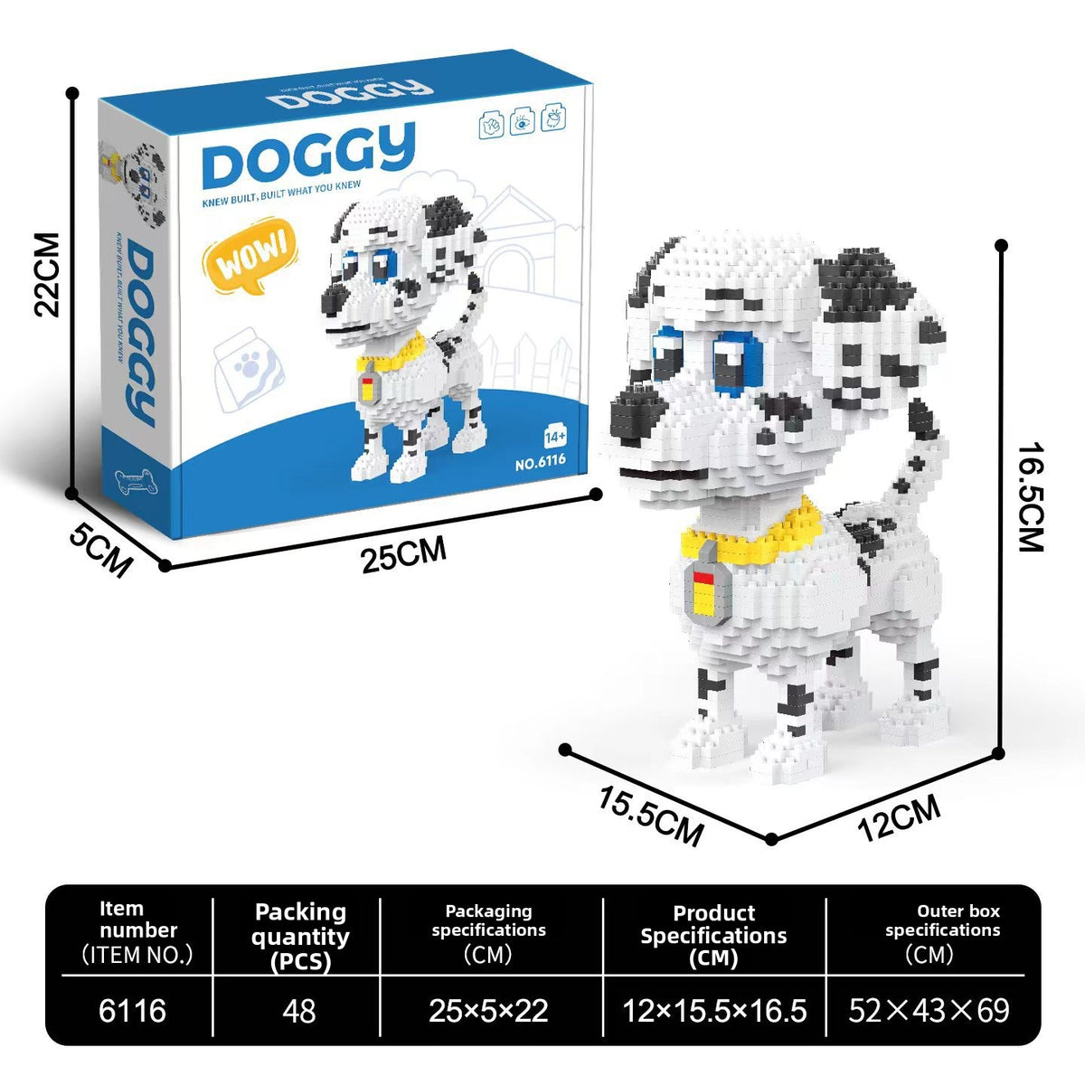 Dog Breed Building Block