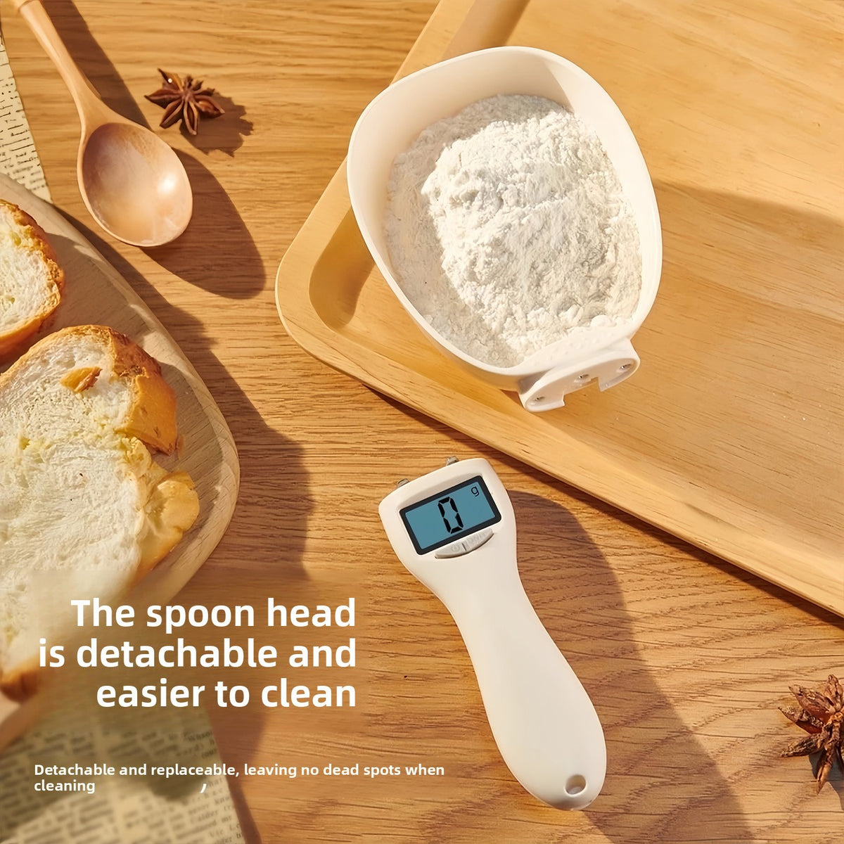 Digital Food Weighing Spoon Gram Measurement Kitchen Scale
