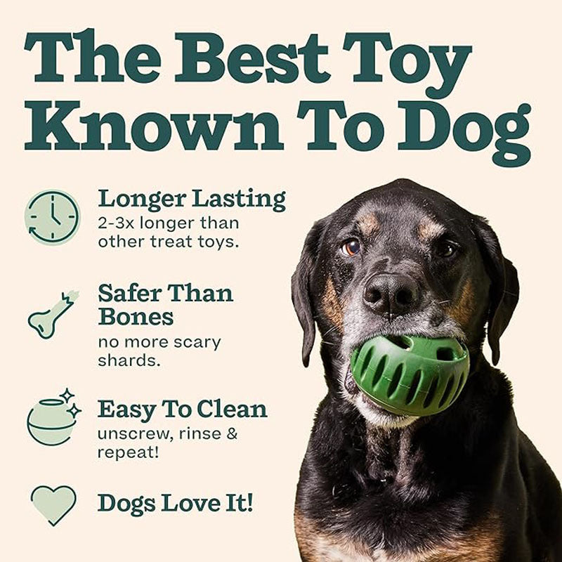 Pet Silicone Feeding Ball Food Dispensing Molar Chew Toy