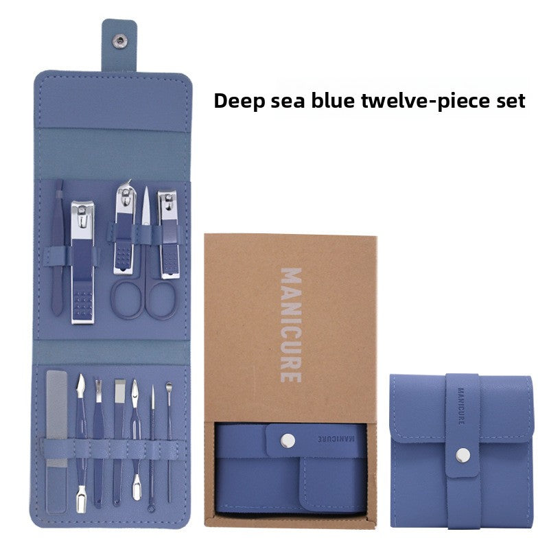 12-Piece Nail Clipper Set with Manicure Tools