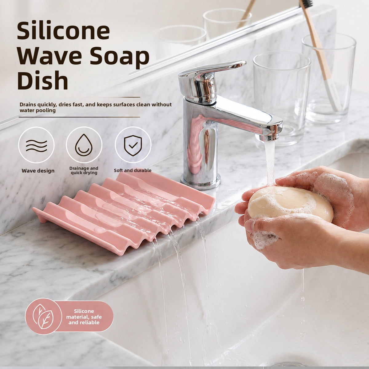 Silicone Soap Dish