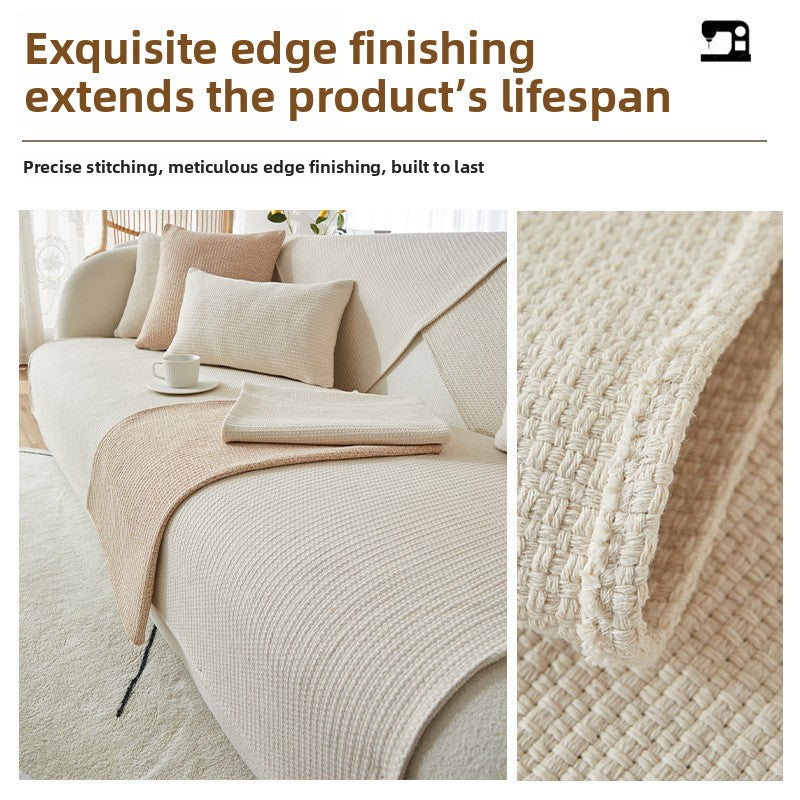 Japanese Style Breathable Sofa Cushion Cover