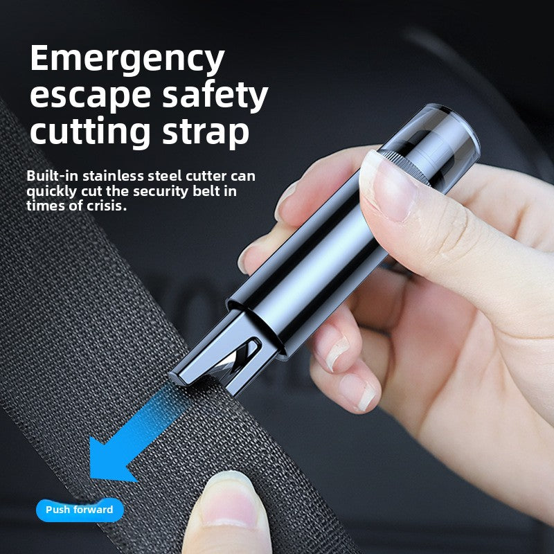 Dual Function Car Safety Hammer