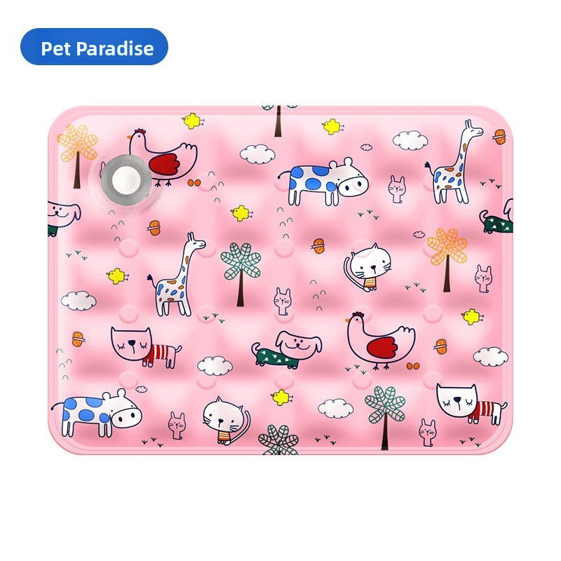 Cartoon Pet Cooling Gel Mat