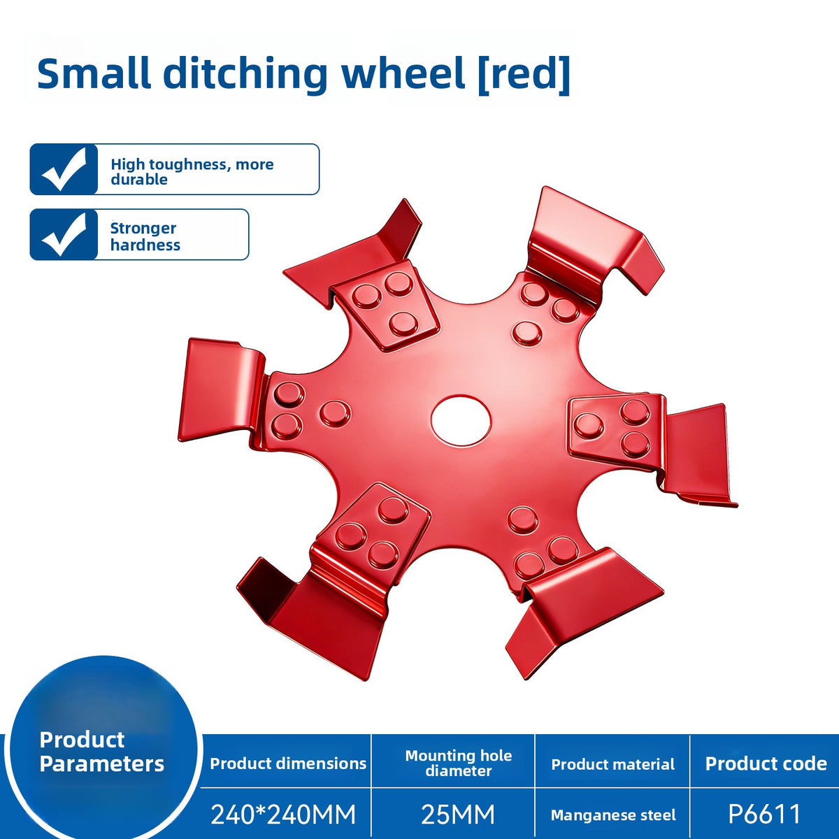 Ditching wheel