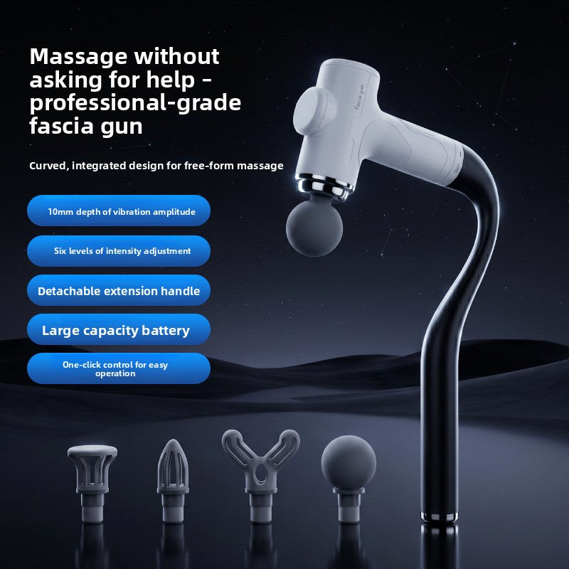 Long Handle Detachable Electric Muscle Massager