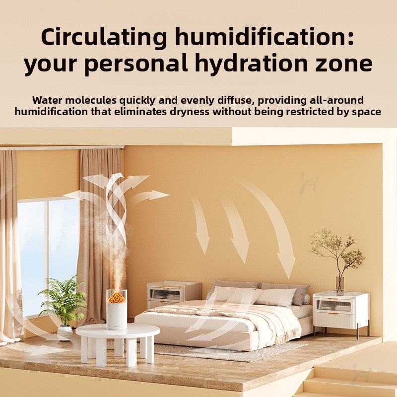 Volcanic Style USB Humidifier with Ambient Light