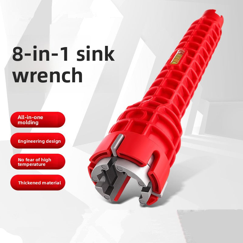 Eight-in-One Faucet Bathroom Disassembly Special Artifact Water Pipe Looser