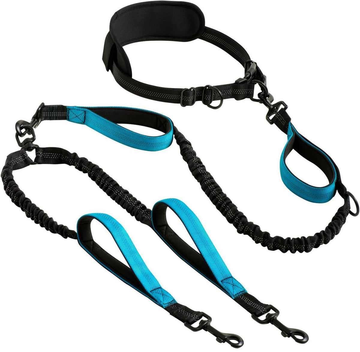Double-Head Full Set Dog Leash Gadget