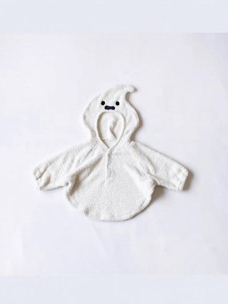 Childrens Halloween Plush Hooded Sweatshirt