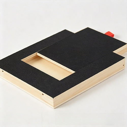 Wooden Dog Scratching Board with Pull-Out Nail File