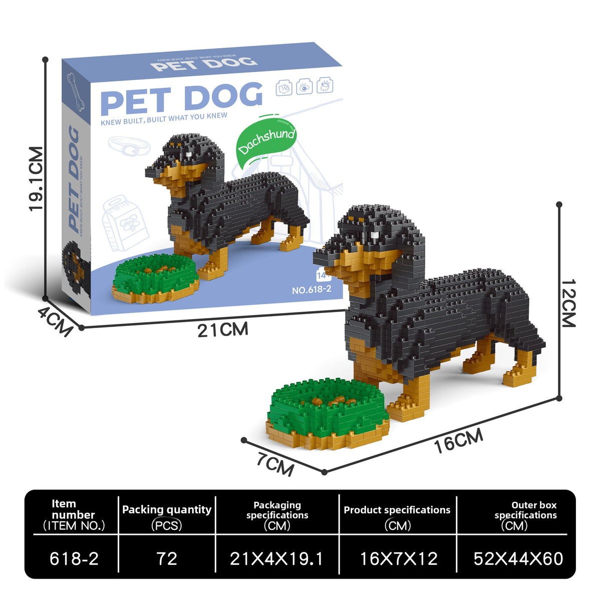 Dog Breed Building Block