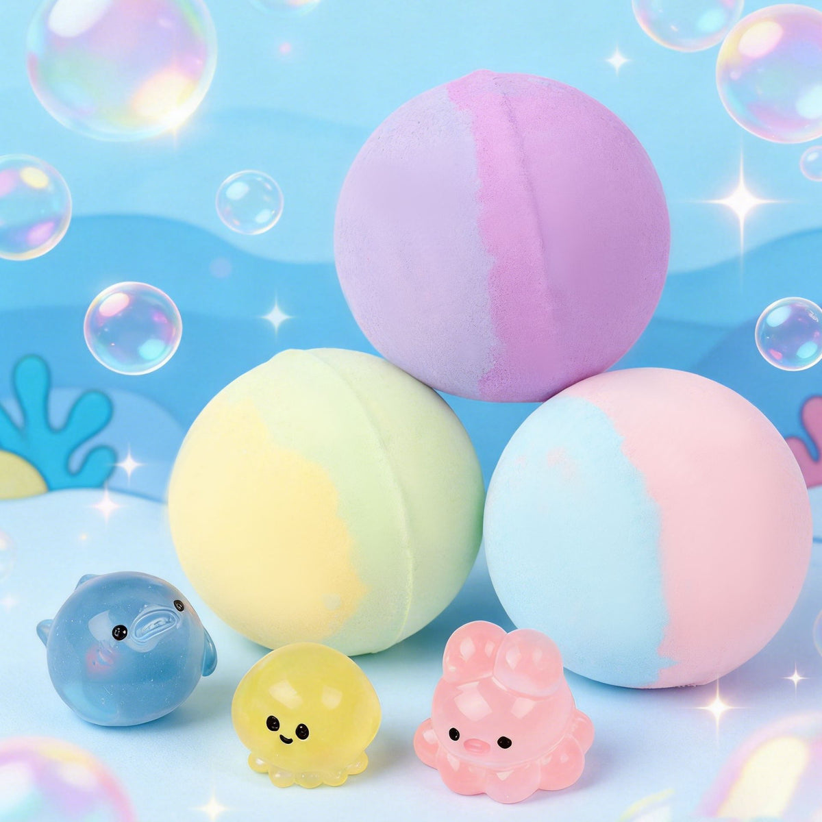 Ocean-Themed Bath Bomb