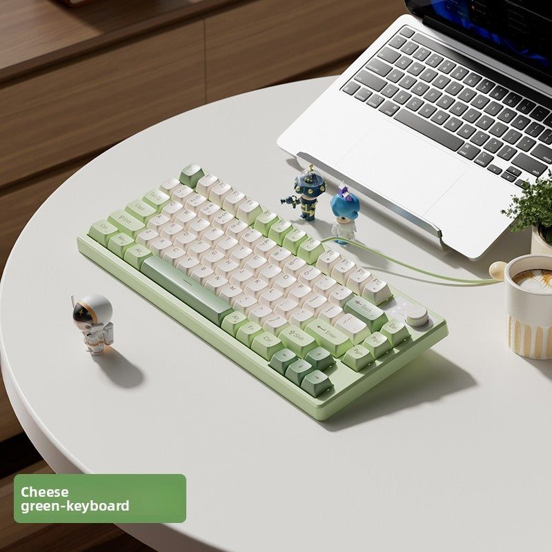 Mechanical Feel Silent Keyboard and Mouse Combo