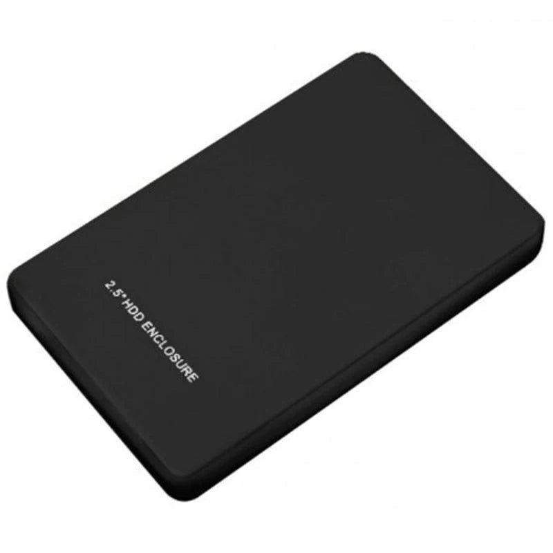 Screwless mobile hard drive enclosure