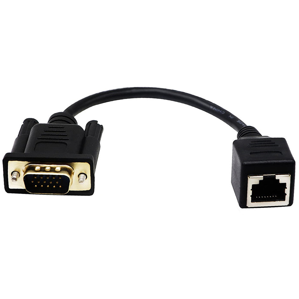 VGA to RJ45 Adapter Cable for Signal Transmission